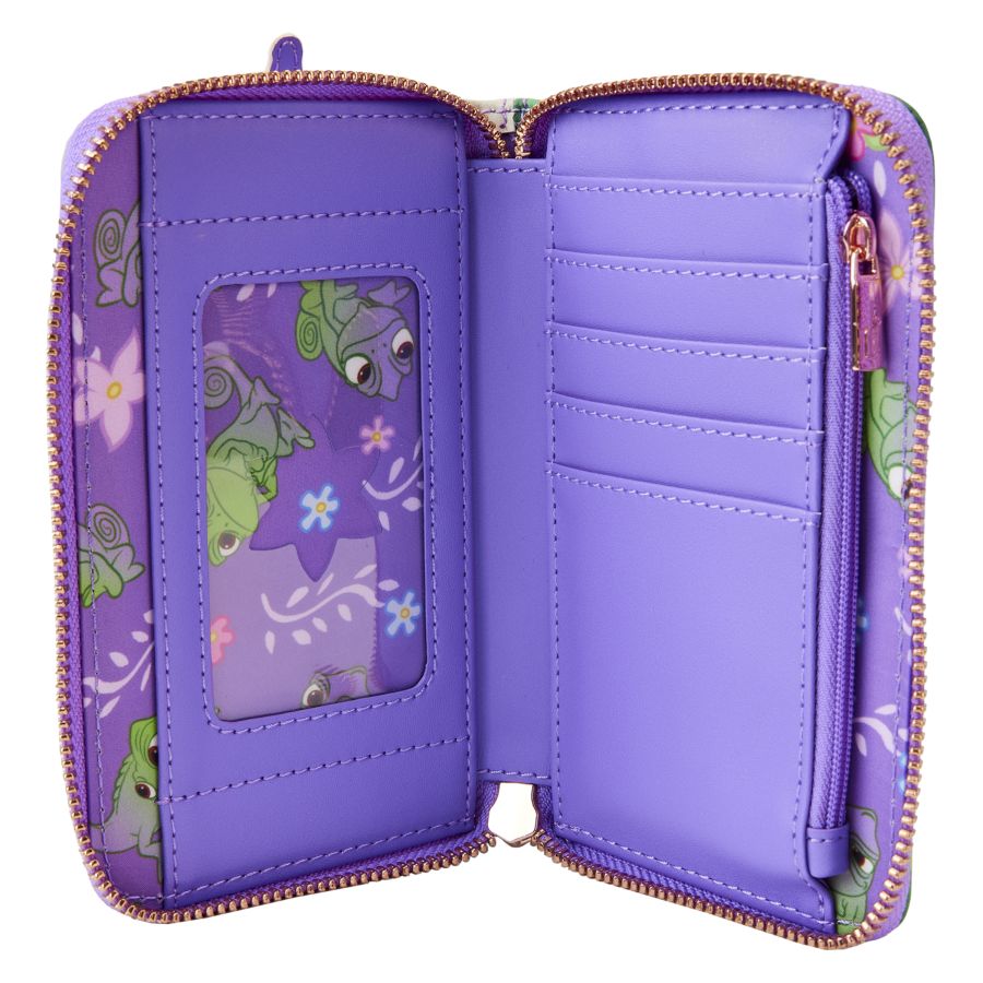 Tangled - Rapunzel Swinging Zip Around Wallet