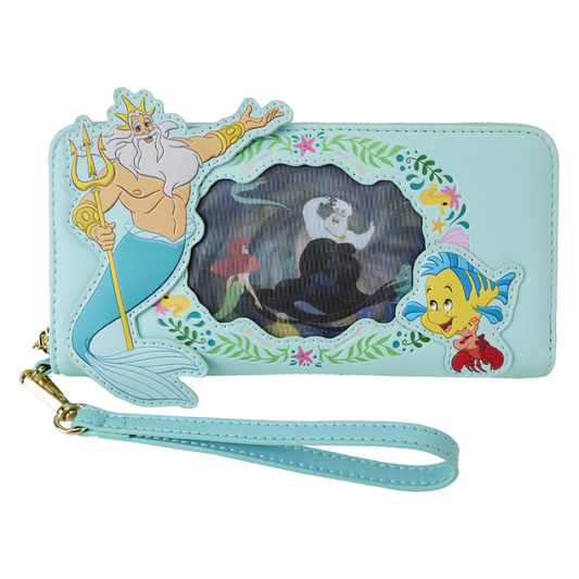 The Little Mermaid (1989) - Ariel Princess Lenticular Zip Around Wallet