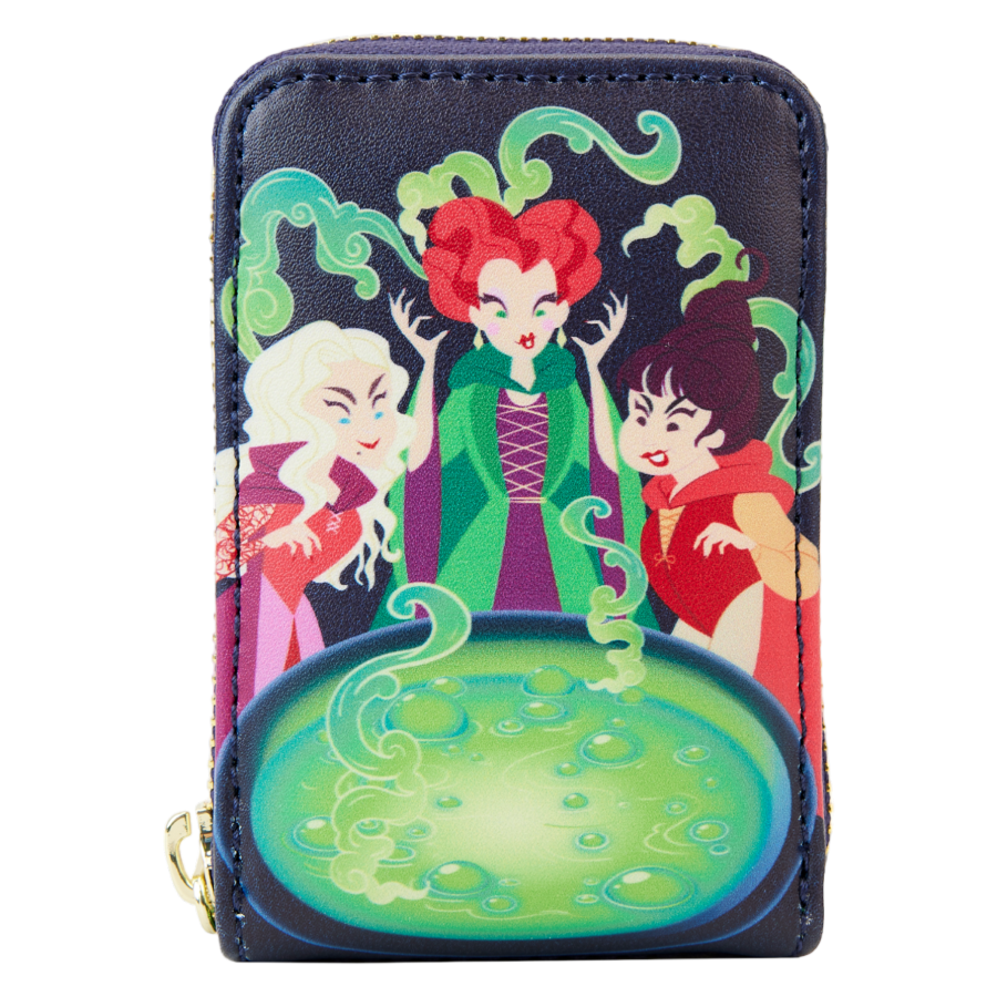 Hocus Pocus - Sanderson Sisters Cauldron Glow Accordion Wallet