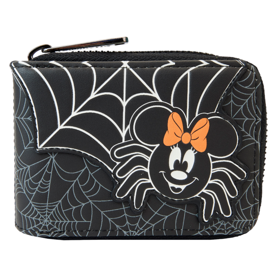 Disney - Minnie Mouse Spider Glow Accordion Wallet