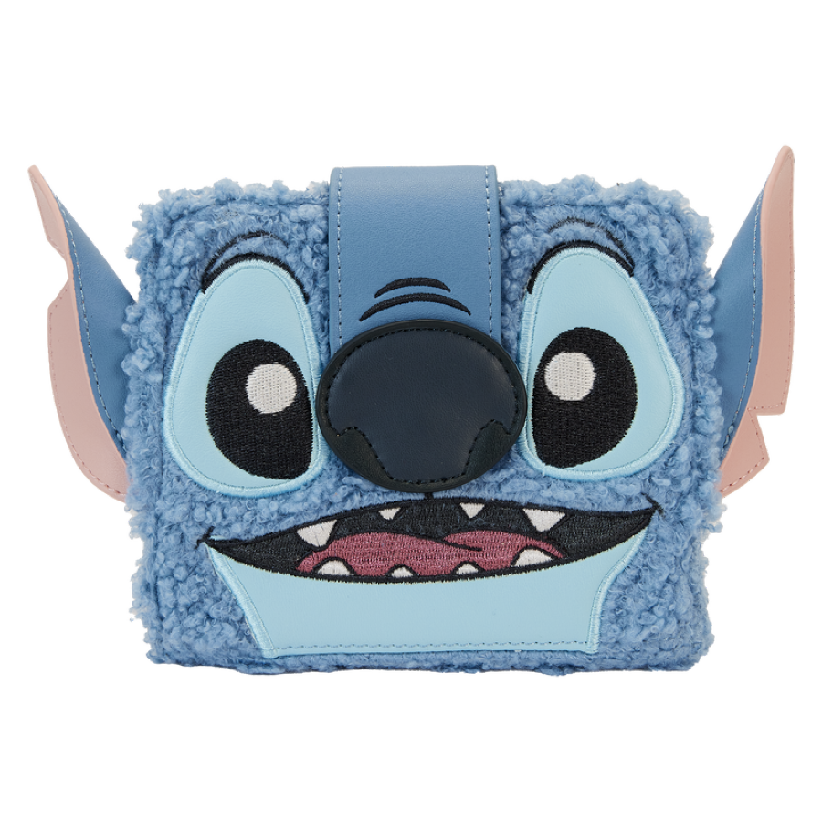 Lilo & Stitch - Plush Sherpa Cosplay Bifold Wallet