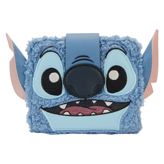 Lilo & Stitch - Plush Sherpa Cosplay Bifold Wallet