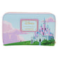 Sleeping Beauty - Castle Three Good Fairies Stained Glass Zip Around Wallet