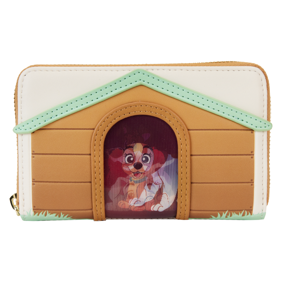 Disney - I Heart Disney Dogs Lenticular Zip Wallet