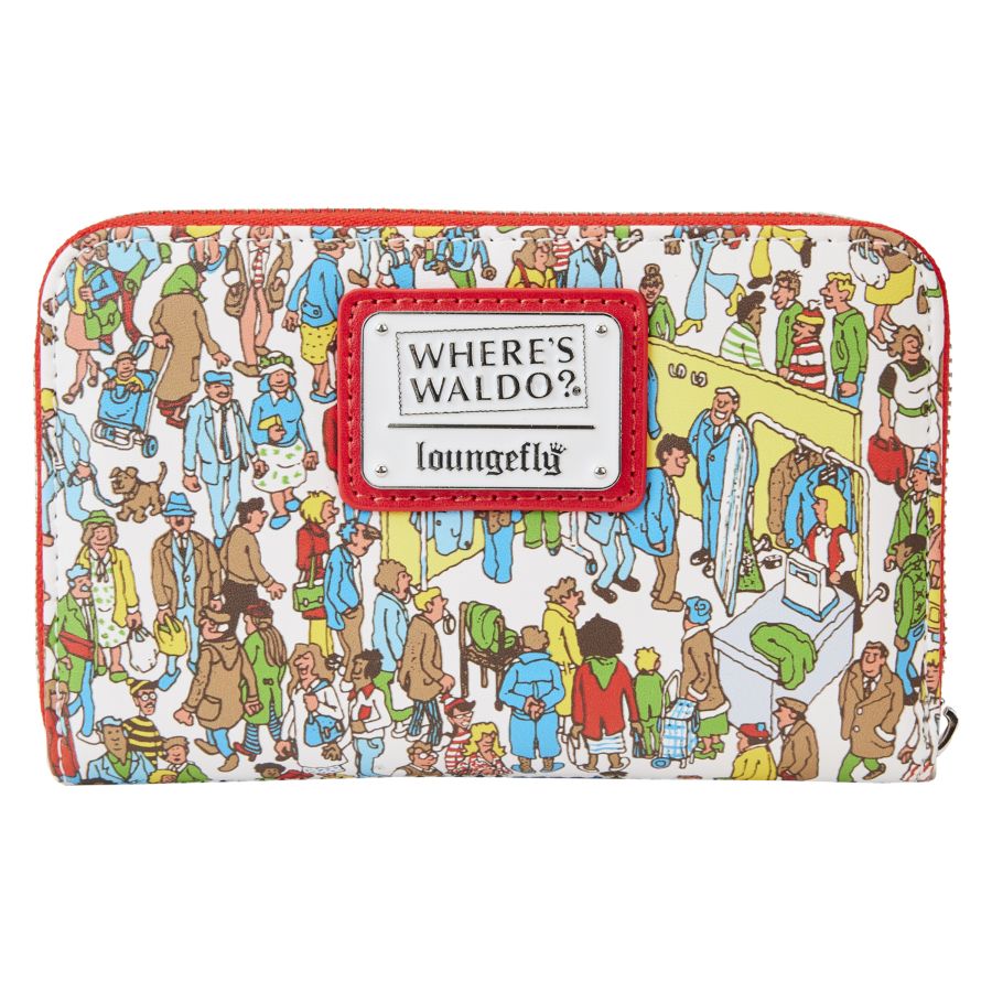 Where's Wally - Art Print Zip Around Wallet