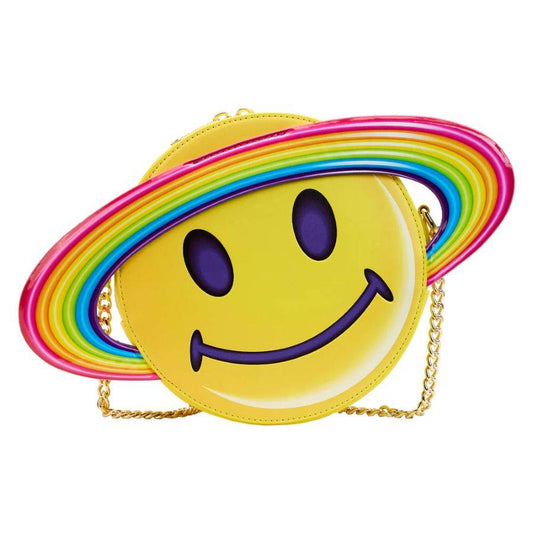 Lisa Frank - Yellow Rainbow Ring Saturn Crossbody