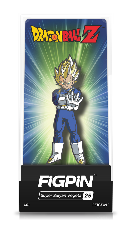 Dragon Ball Z - Super Vegeta 3" Collectors FigPin #25