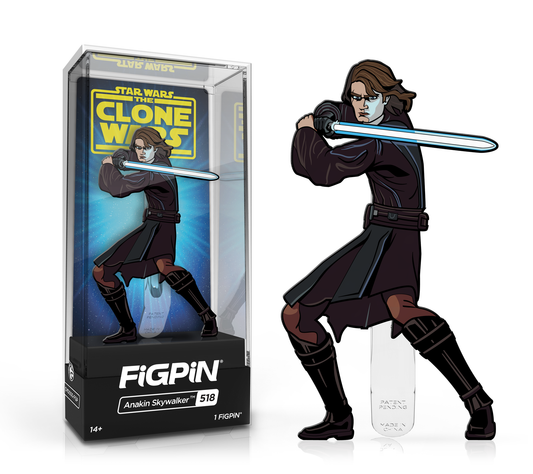 Star Wars Clone Wars - Anakin Skywalker 3" Collectors FigPin #518