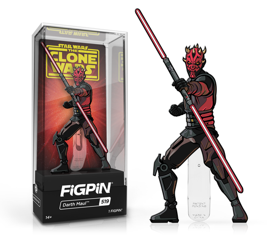 Star Wars Clone Wars - Darth Maul 3" Collectors FigPin #519