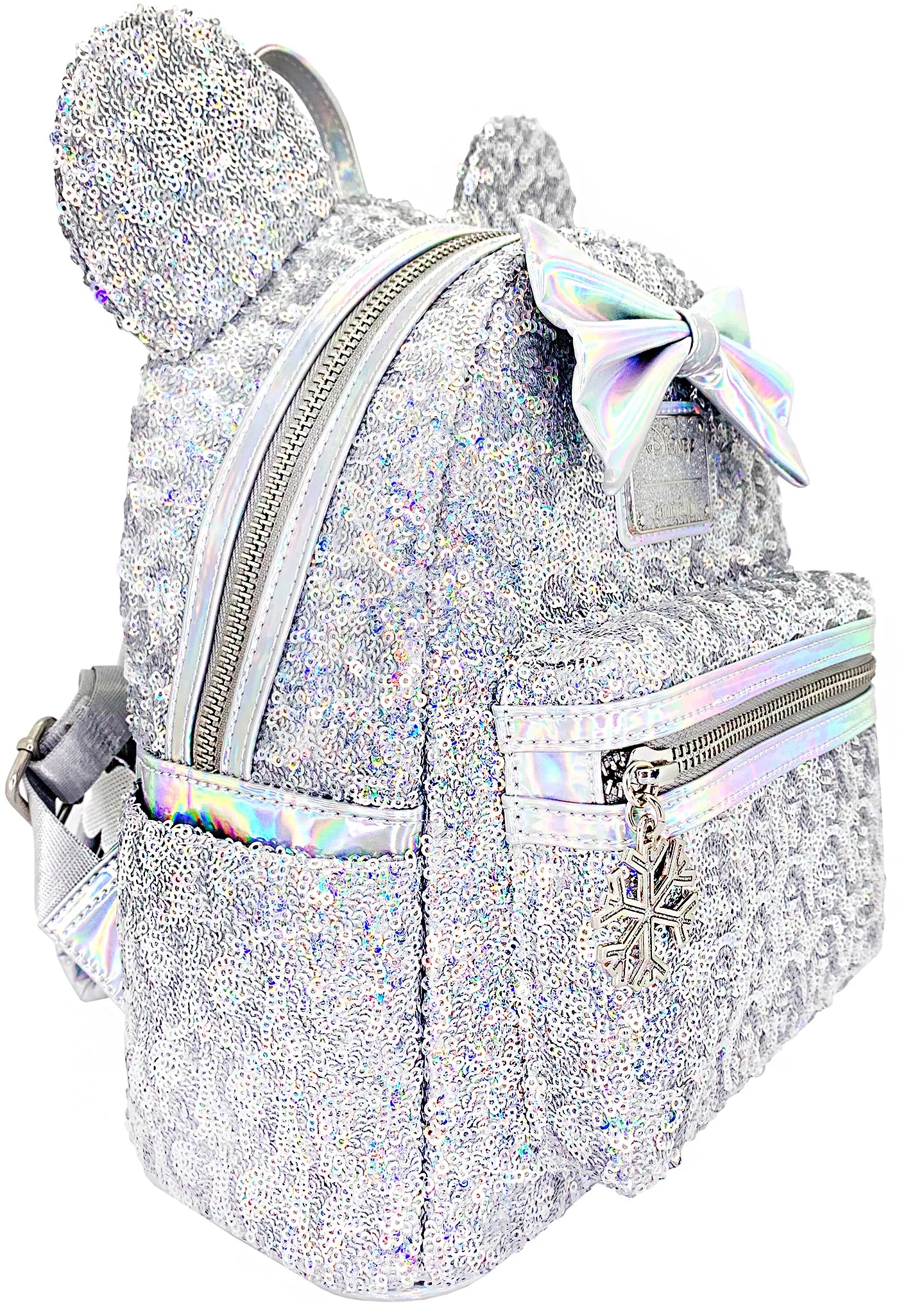 Minnie Mouse Loungefly Holographic Sequin Mini Backpack Exclusive