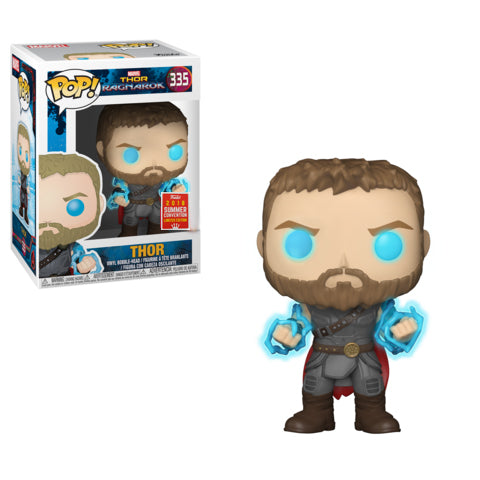 Thor: Ragnarok - Thor Glow in the Dark POP! Vinyl 2018 San Diego Summer Convention Exclusive - Ozzie Collectables