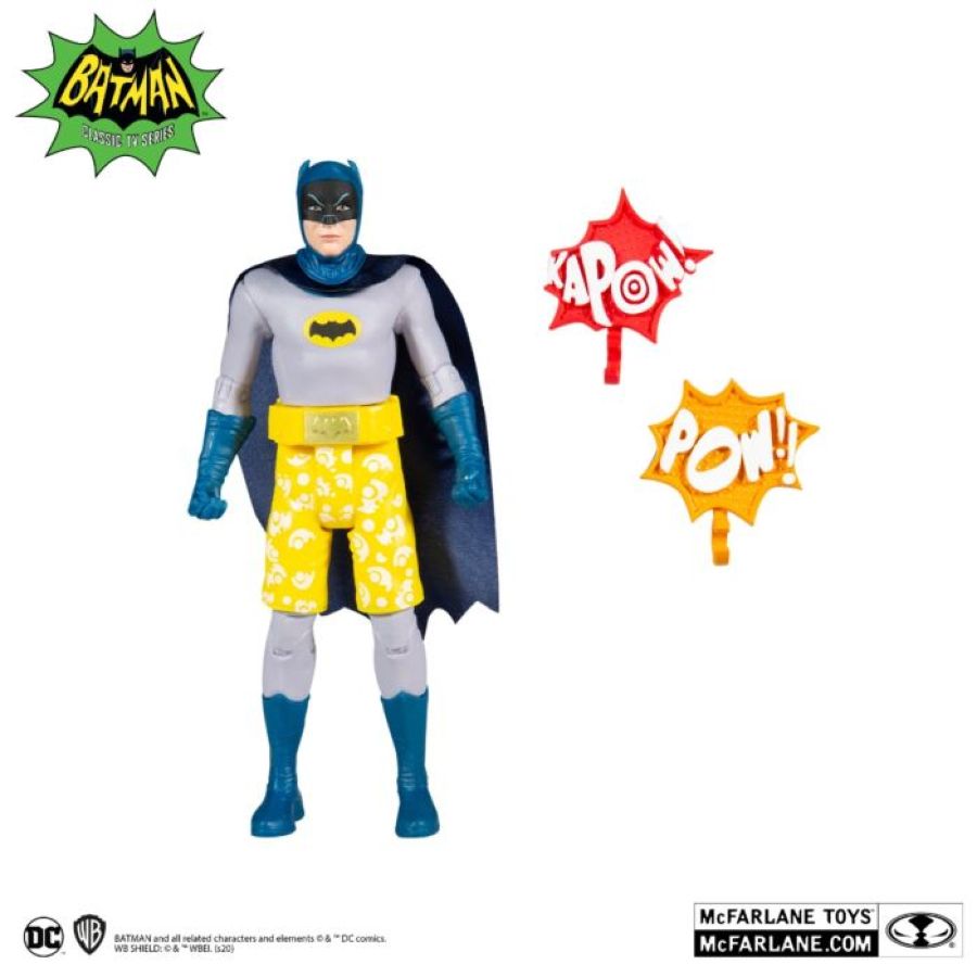 Batman (1966) - Batman in Swim Shorts 6" Action Figure