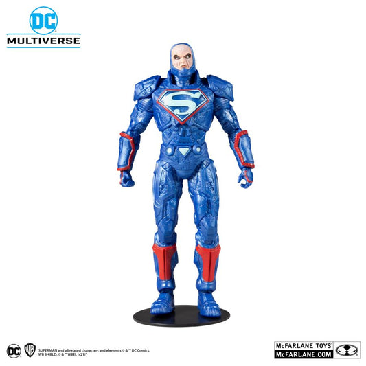 Justice League: The Darkseid War - Lex Luthor Power Suit Blue with Throne 7" Action Figure