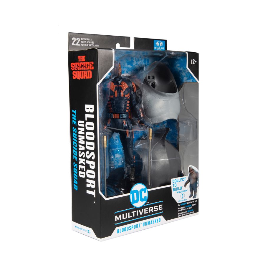 The Suicide Squad - Bloodsport Unmasked 7" Action Figure