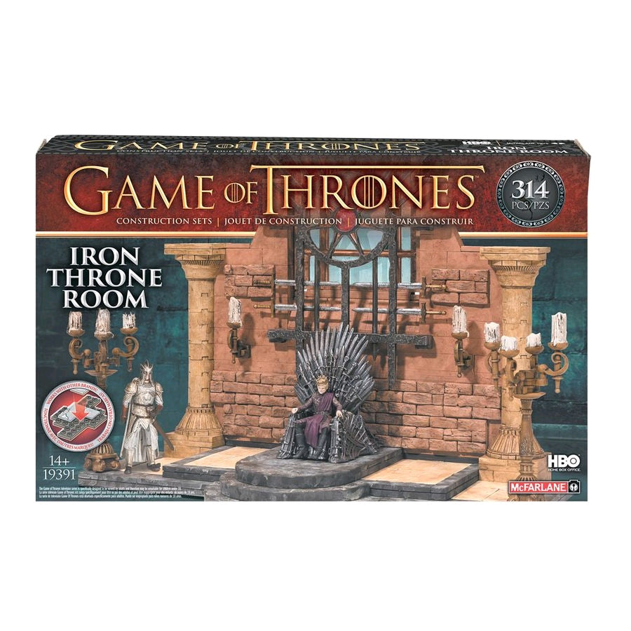 Game of Thrones - Construction Set Iron Throne Room - Ozzie Collectables