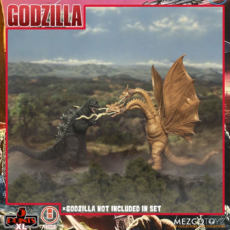 Godzilla: Destroy All Monsters - Round Two 5 Points Boxed Set
