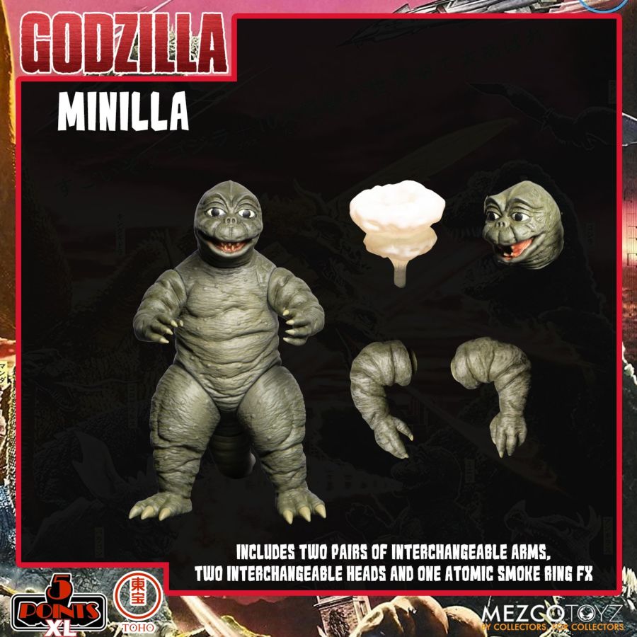 Godzilla: Destroy All Monsters - Round Two 5 Points Boxed Set