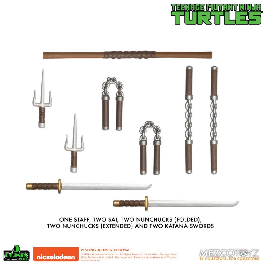 Teenage Mutant Ninja Turtles - 5 Points Action Figure Deluxe Box Set