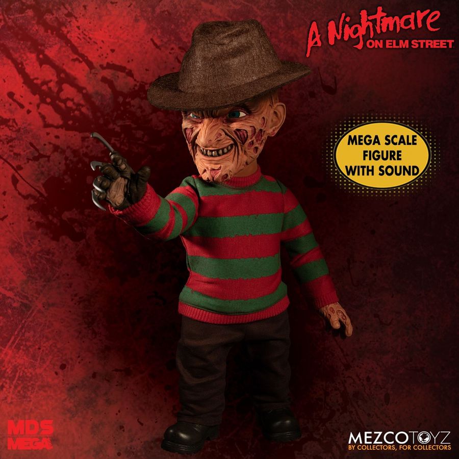 Nightmare on Elm Street - Freddy Krueger Mega Scale Action Figure - Ozzie Collectables