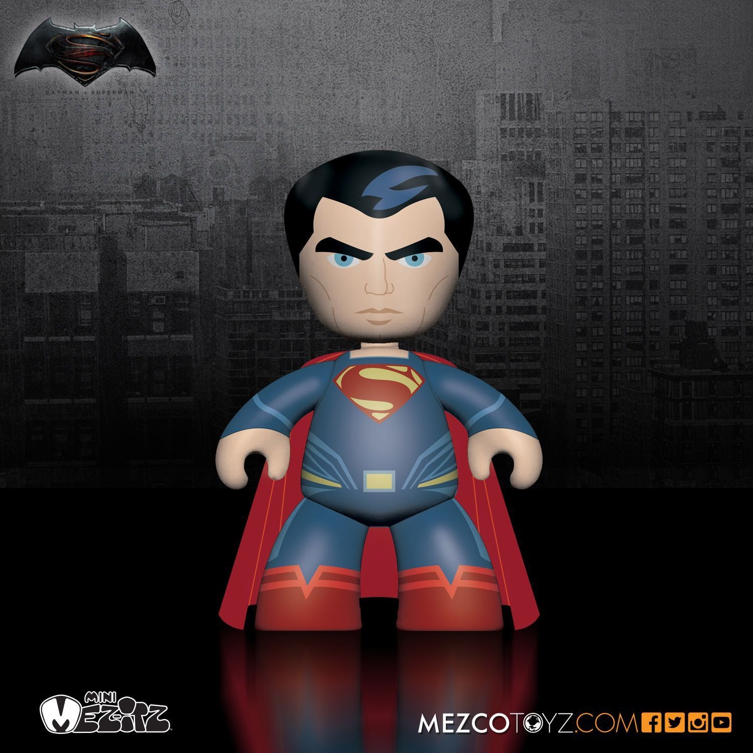 Batman v Superman: Dawn of Justice - Mez-itz 4-pack - Ozzie Collectables