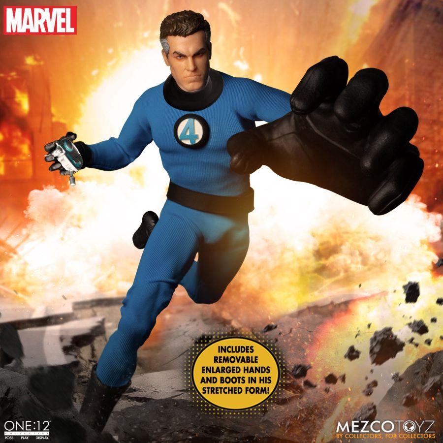 Fantastic Four - Deluxe Steel One:12 Action Figure Boxed Set