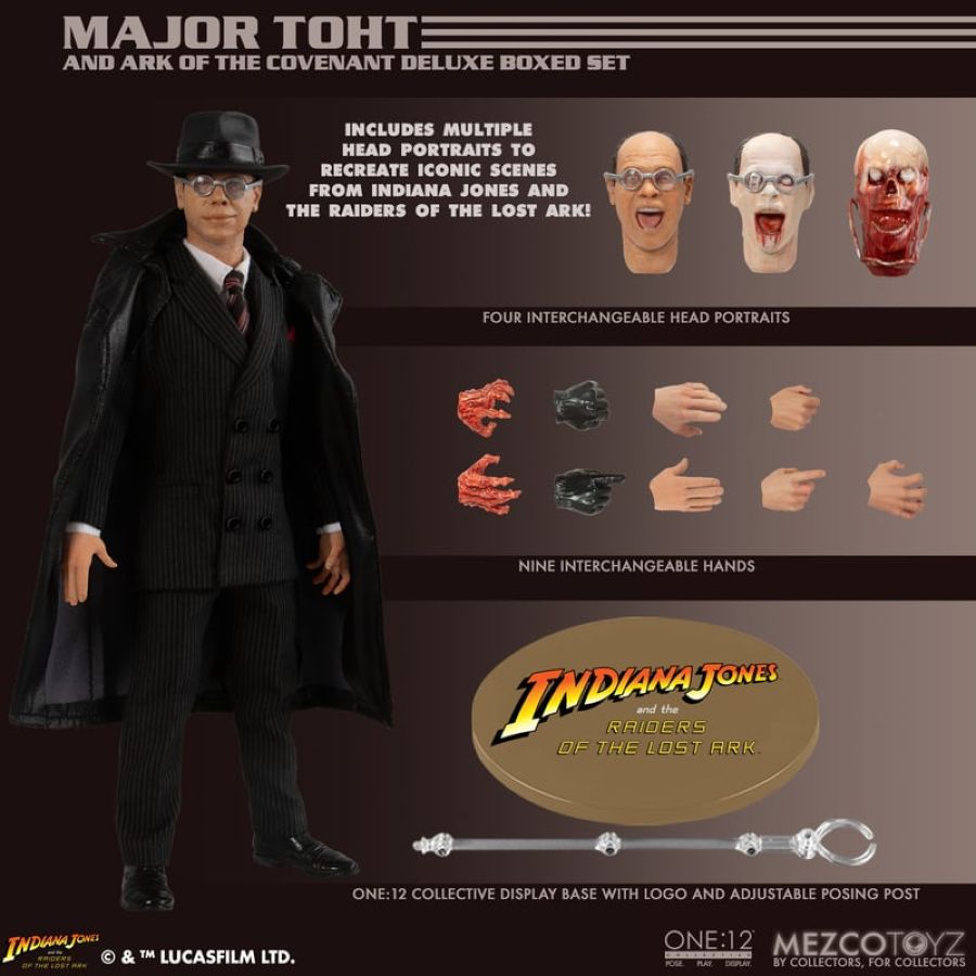 Indiana Jones - Major Toht Ark of the Covenant Deluxe Box Set