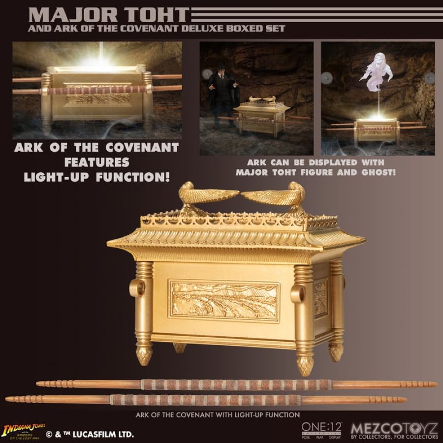 Indiana Jones - Major Toht Ark of the Covenant Deluxe Box Set