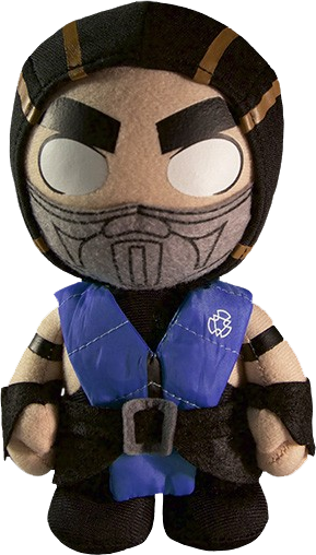 Mortal Kombat - Sub-Zero 8" Plush - Ozzie Collectables