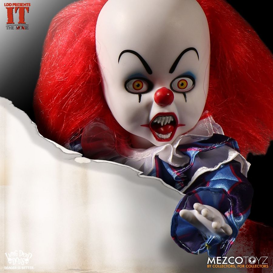 Living Dead Dolls - It (1990) Pennywise - Ozzie Collectables