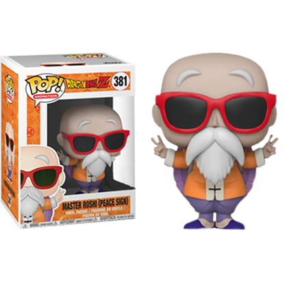 Dragon Ball Z - Master Roshi Peace Sign US Exclusive Pop! Vinyl #381