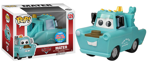 Cars -  Mater 2015 NYCC 1500 pcs Limited Edition  Pop! Vinyl #129