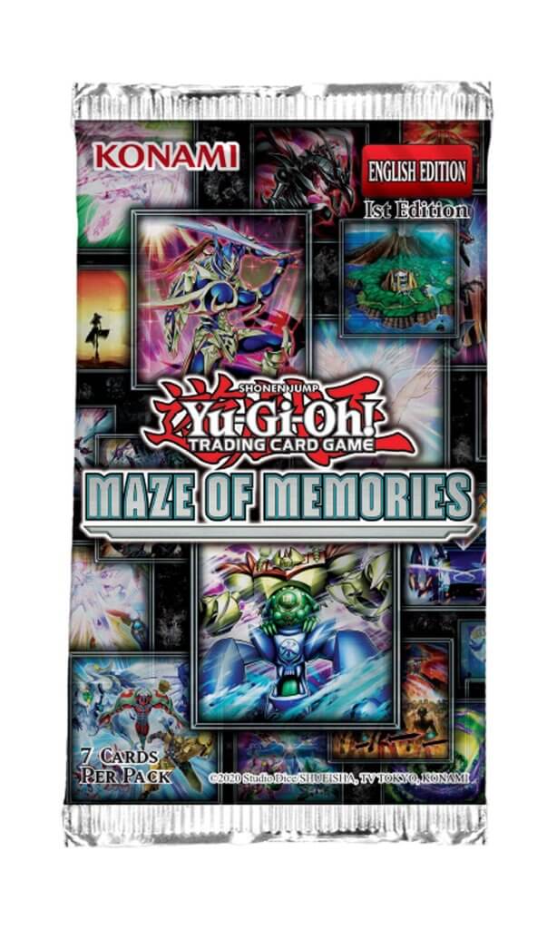 YU-GI-OH! TCG Maze of Memories - 7 x card Booster
