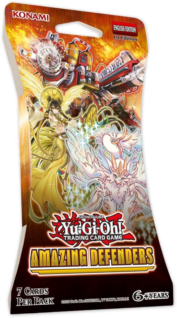 YU-GI-OH! TCG Amazing Defenders - 7 x card Blister