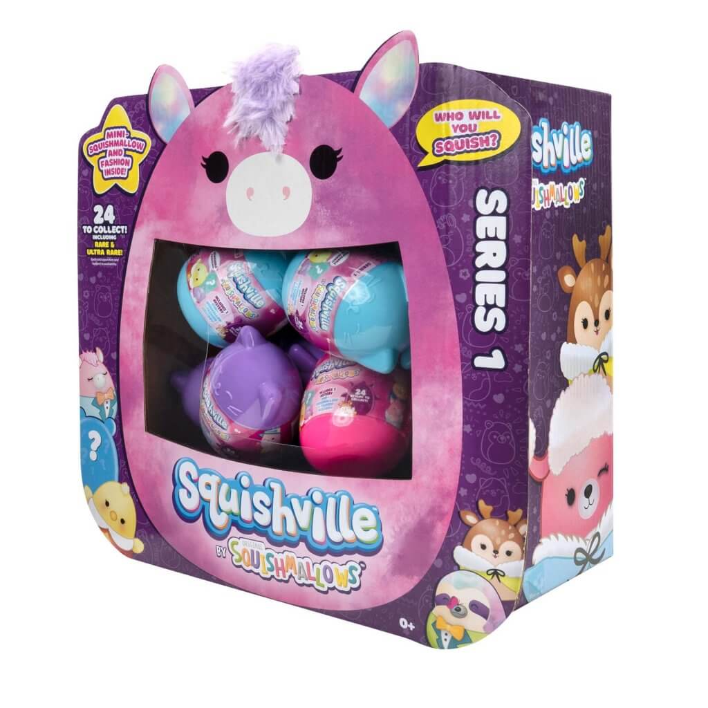 SQUISHMALLOWS SQUISHVILLE - Mystery Mini Plush (Squishville Mystery Mini Squishmallow)(Asst)