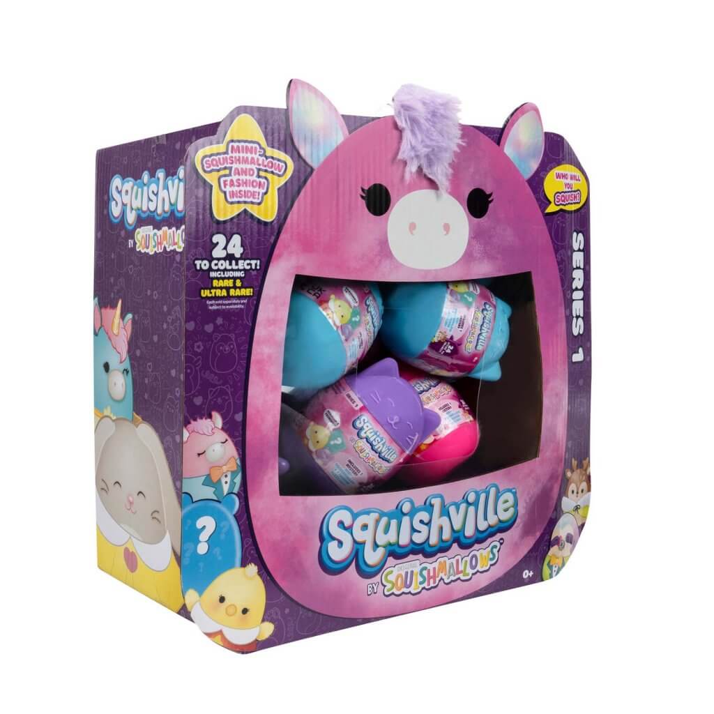 SQUISHMALLOWS SQUISHVILLE - Mystery Mini Plush (Squishville Mystery Mini Squishmallow)(Asst)