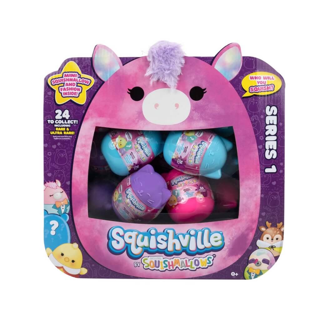SQUISHMALLOWS SQUISHVILLE - Mystery Mini Plush (Squishville Mystery Mini Squishmallow)(Asst)