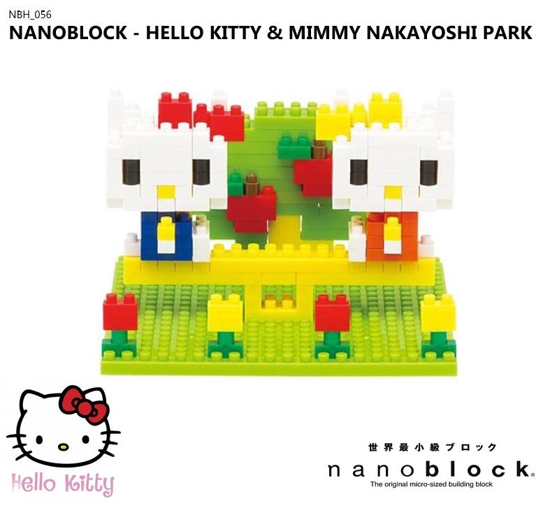 Nanoblock - Hello Kitty & Mimmy Nakayoshi Park
