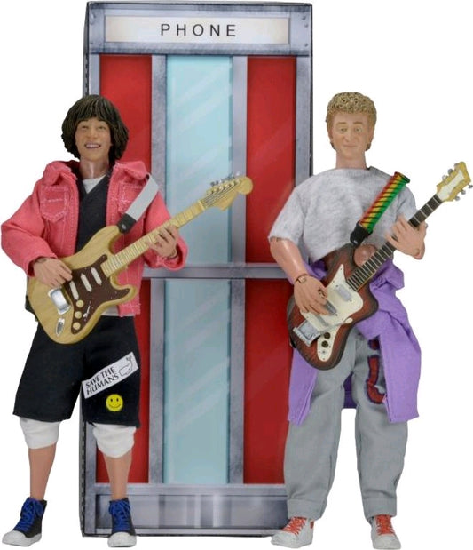 Bill & Ted's Excellent Adventure - Bill & Ted 8" Action Figure 2-Pack - Ozzie Collectables