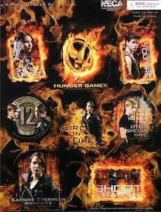 The Hunger Games - Sticker Set 8 Piece - Ozzie Collectables