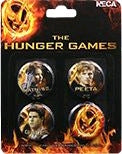 The Hunger Games - Pin Set of 4 Cast - Ozzie Collectables