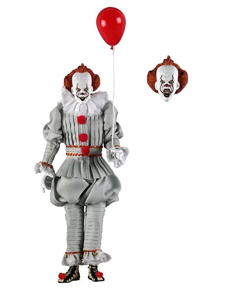 It (2017) - Pennywise 8" Clothed Action Figure - Ozzie Collectables