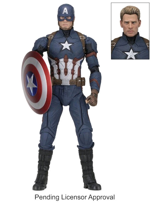 Captain America 3: Civil War - Captain America 1:4 Scale Action Figure - Ozzie Collectables