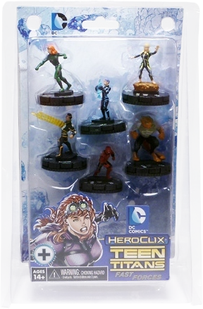 Heroclix - DC Comics Teen Titans Fast Forces 6-Pack - Ozzie Collectables