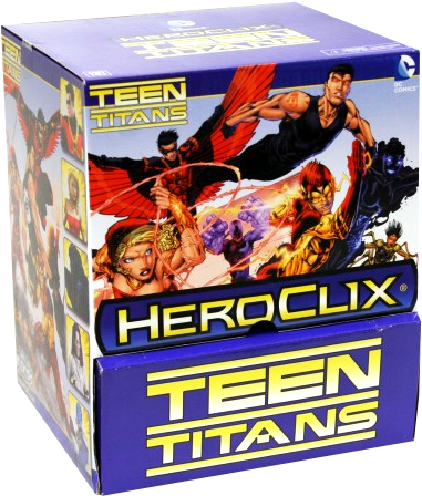 Heroclix - DC Comics Teen Titans (Gravity Feed of 24) - Ozzie Collectables