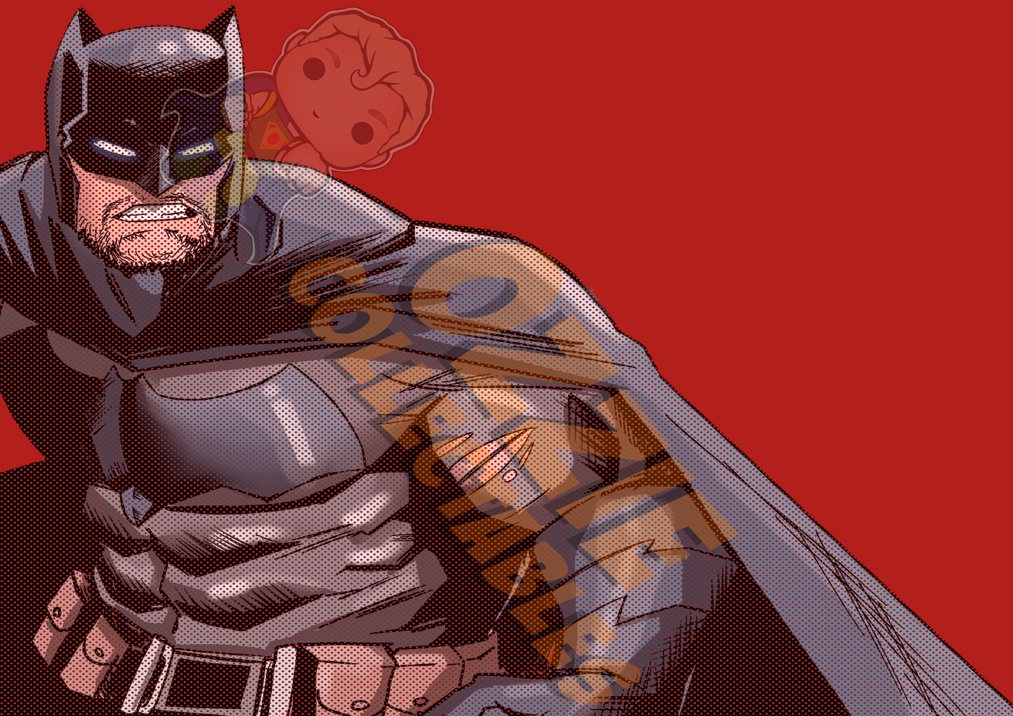 DC - Batman - William Ross Art Print Poster