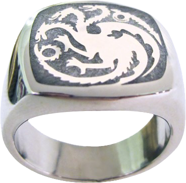 Game of Thrones - Targaryen Ring Size 7 - Ozzie Collectables