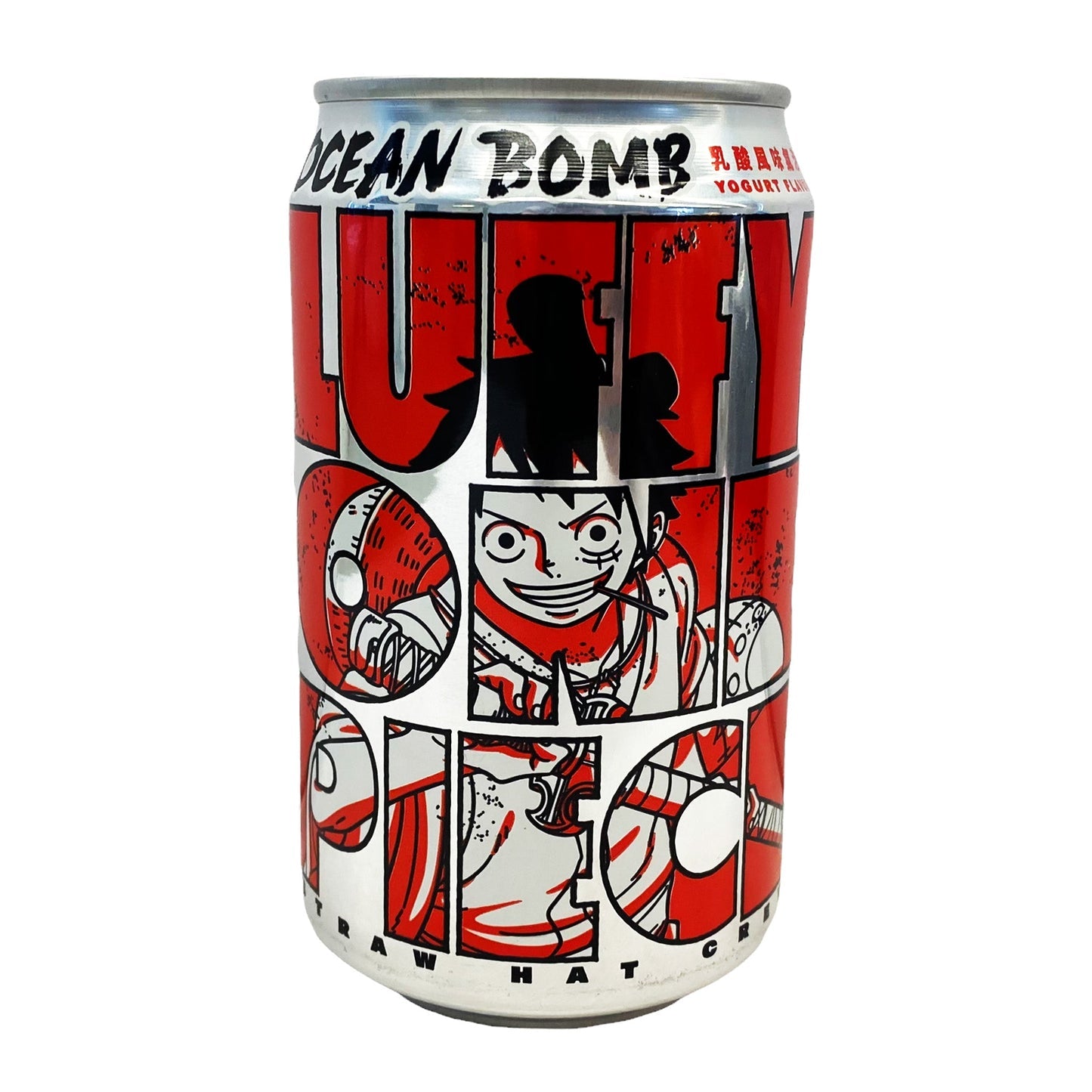 Ocean Bomb One Piece Sparkling Water - Luffy (Yogurt Flavour) 330ml