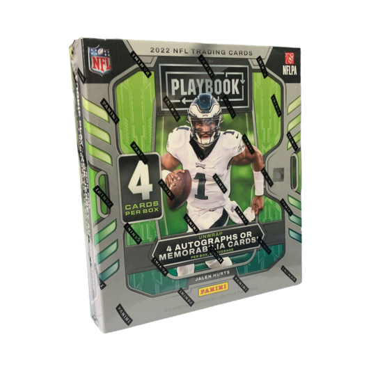NFL - 2022 Playbook Football Hobby Trading Cards (Display of 1)