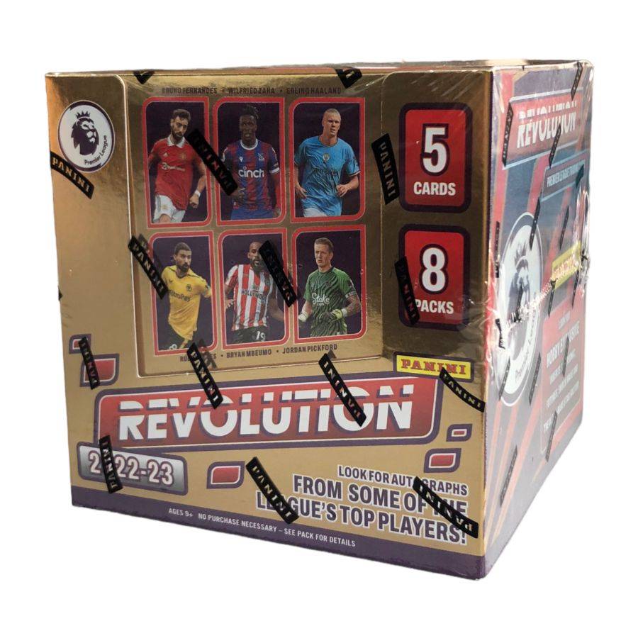 Soccer - 2022/23 Revolution Soccer Trading Cards (Display of 8)