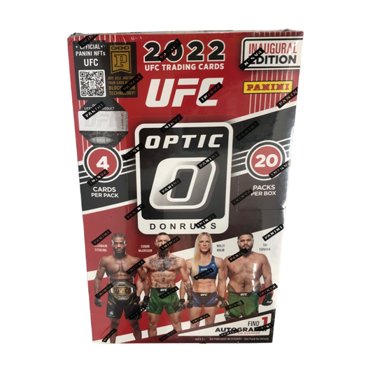 UFC - 2022 Donruss Optic Ultimate Fighting Championship Hobby Trading Cards (Display of 20)